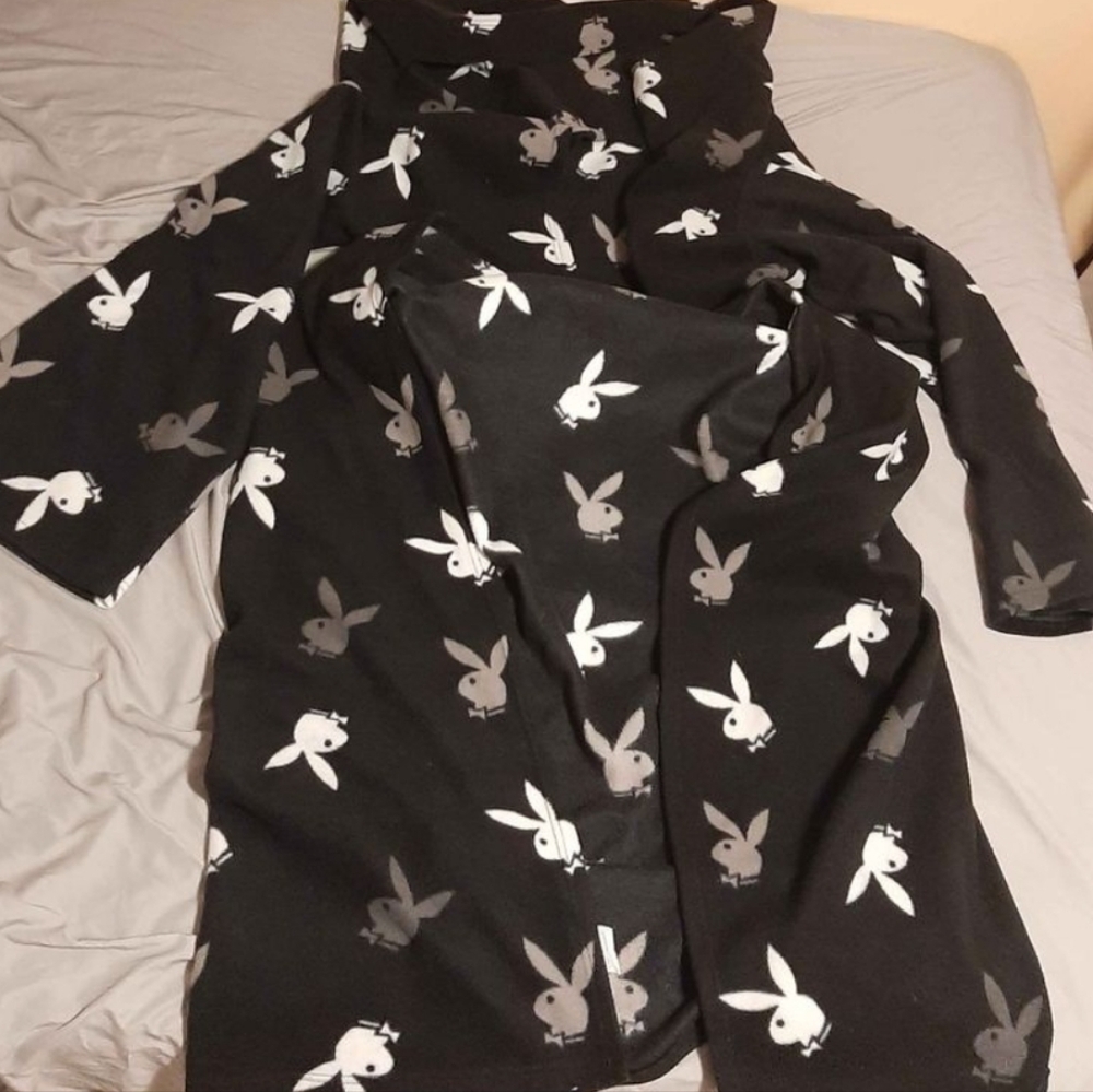 Playboy Black & White Snuggie